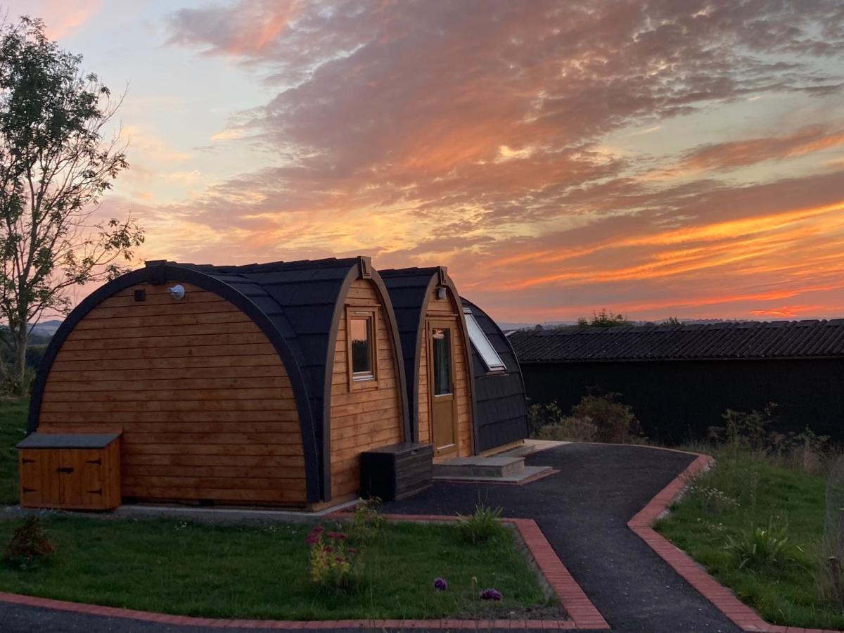Leighton  Hedgehog Glamping Pod School House Farm酒店 外观 照片